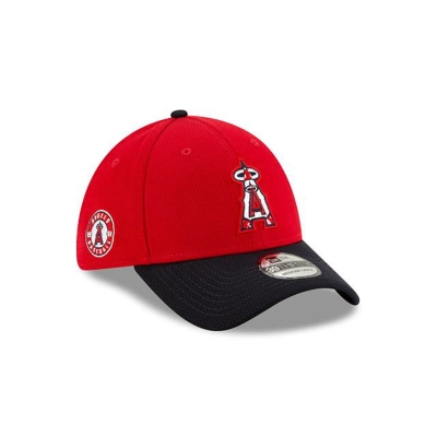 Sapca New Era Los Angeles Angels MLB 2021 Spring Training 39THIRTY Stretch Fit - Rosii